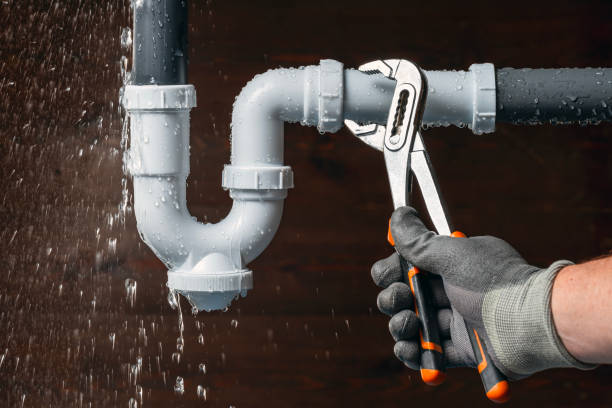 Professional Plumbing technician working in Ola, ID